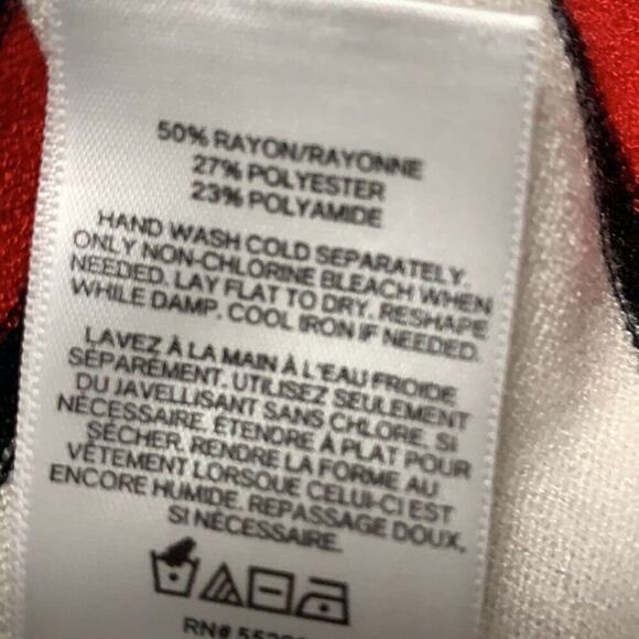 NWT EXPRESS STRIPED RAYON BLEND SWEATER SIZE M‎ - Picture 5 of 8